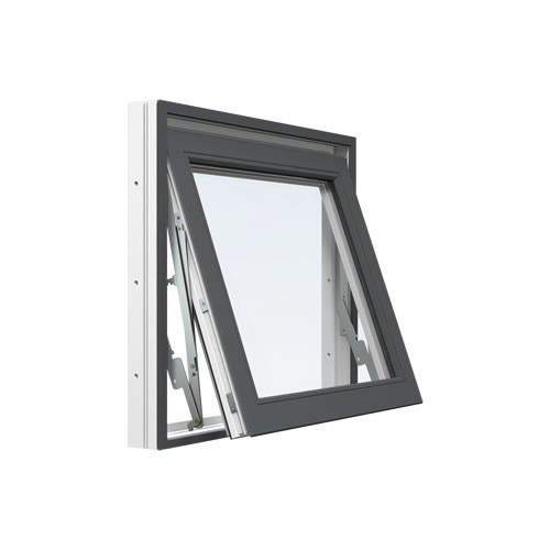 Energi Aluminium Vridfönster Antracitgrå, 16, 14
