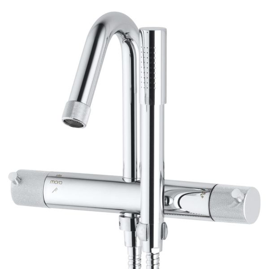Mora Izzy Badkarsblandare 160 c/c, krom/lättrad