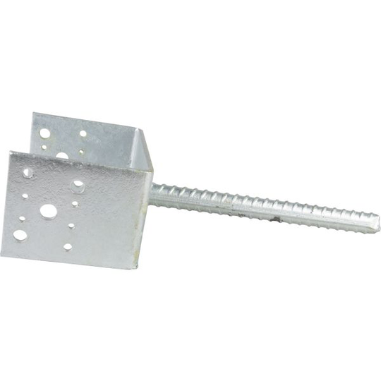 ESSVE 951649 Stolpsko 5 mm, typ U, förzinkad 148 x 90 x 117/200 mm