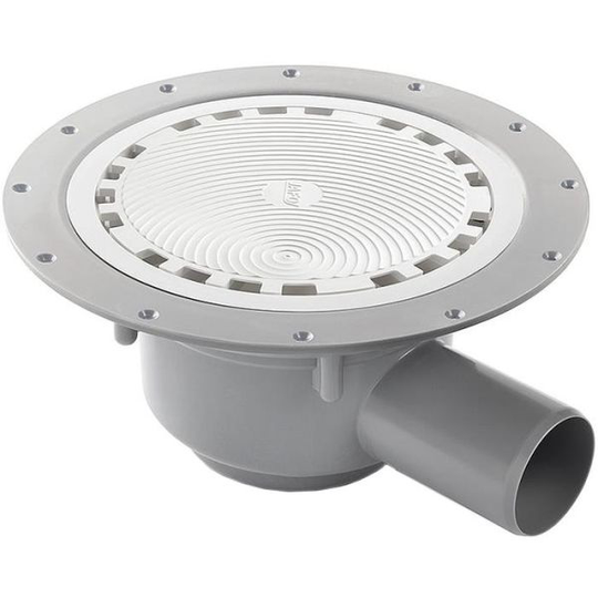 Jafo PS 50 Golvbrunn sidoutlopp, 50 mm Låg bygghöjd