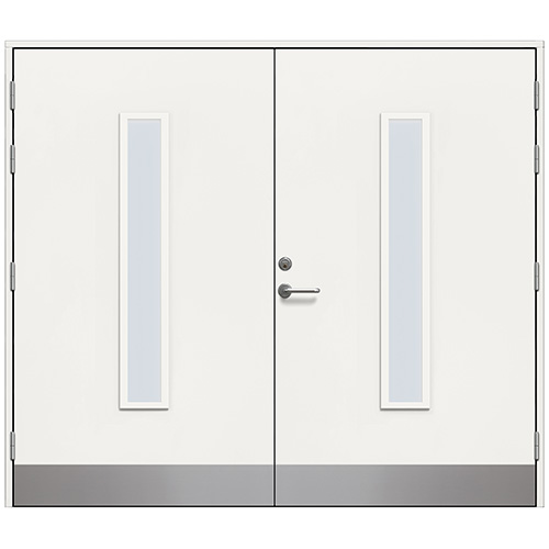 Slagport Stehag 2400 x 2000 mm, Vit, Cotswoldglas