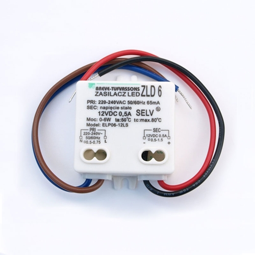 Till bastulist LED Transformator LED 6W