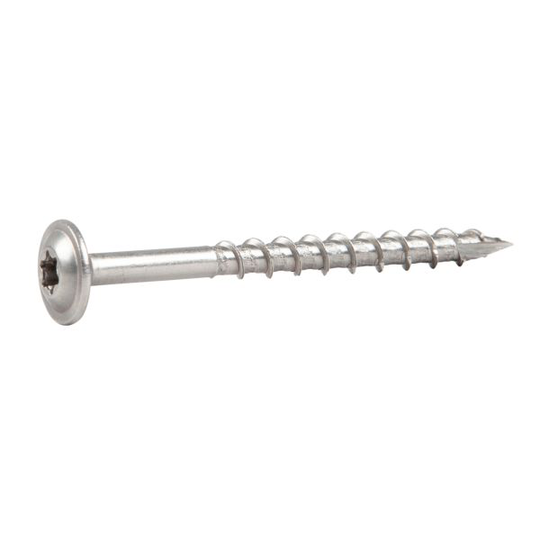 ESSVE 113325 Träskruv WAF, TX40, 8 mm Ø, A4 40 mm, 50-pack