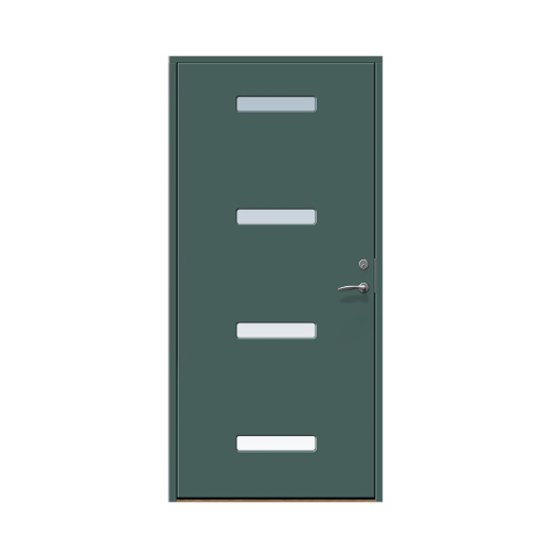 Ytterdörr Stabil Mellby 10 x 20, Vänsterhängd, Skogsgrön