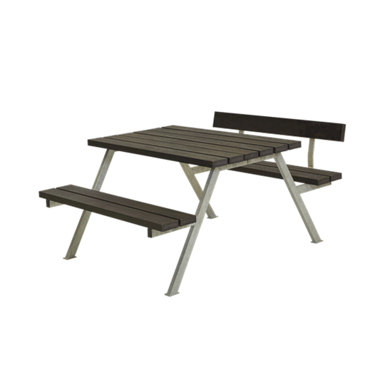 BÄNKBORD ALPHA 118 RETEX 1 RYGGSTÖD PLUS