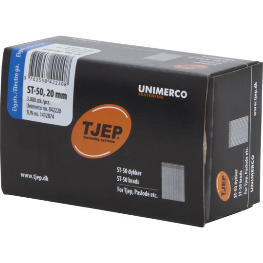 TJEP 842262 Dyckert 1,8x20-25-30-35-40-50 mm, FZB, 2400-pack