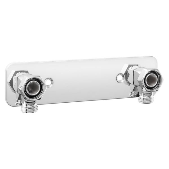 Trio Perfekta 8352213 Blandarfäste 160 c/c, synlig rördragning rundad