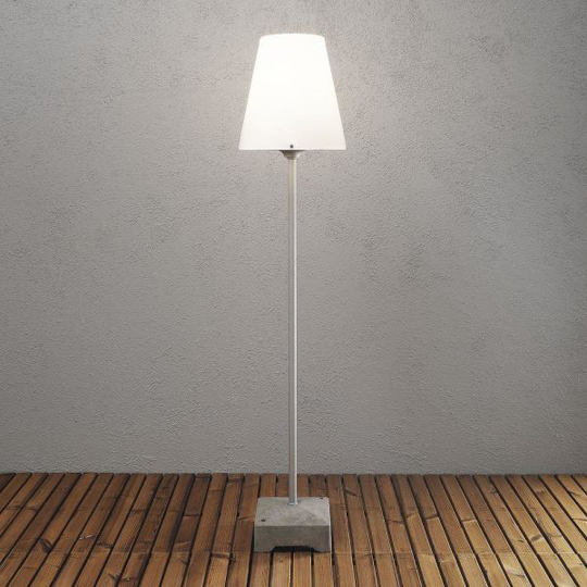 Konstsmide Lucca Lounge Golvlampa 60 W, E24-sockel Grå