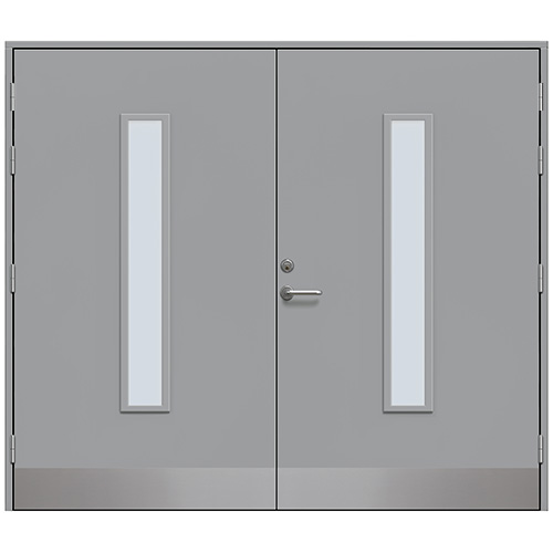 Slagport Stehag 2400 x 2100 mm, Stengrå, Cotswoldglas