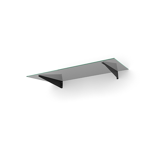 Entrétak Easy Collection - Flat Tonat glas, Flat Svart, Flat Svart
