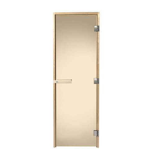 DGB bronsfärgat glas Tylö Bastudörr 8 x 19