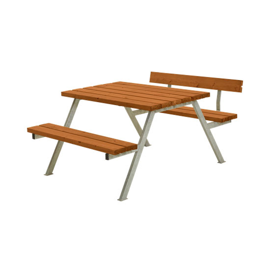 BÄNKBORD ALPHA 118 1 RYGGSTÖD PLUS