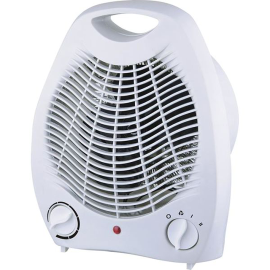 Gelia 4002000051 Värmefläkt plast, vit