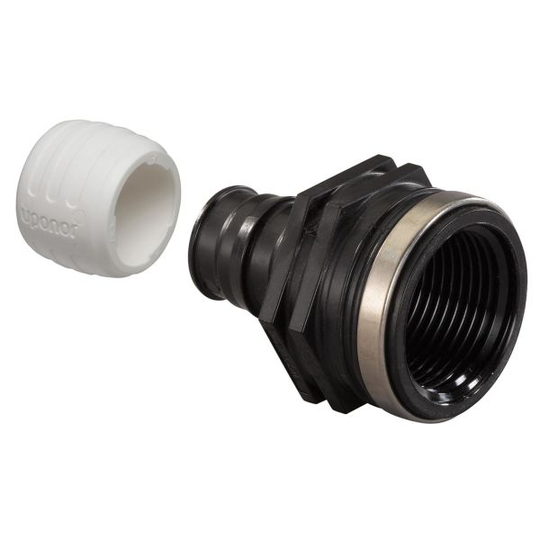 Uponor 1880235 Koppling rak, invändig gänga 25 x 25 mm