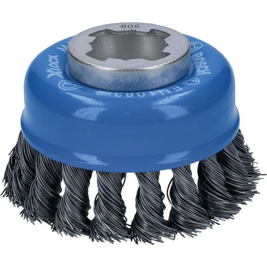Bosch Heavy for Metal Stålborste med X-LOCK, virad tråd 0,35 x 75 mm