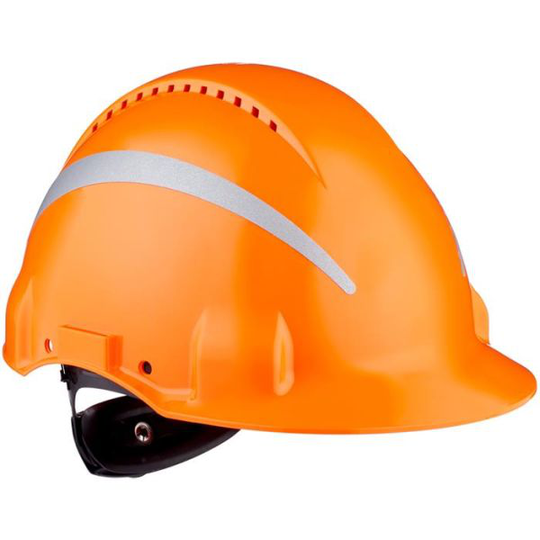 3M G3000 Skyddshjälm med reflexer Orange