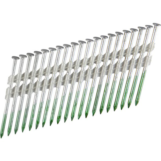 ESSVE 777924 Maskinspik 21°, rakbandad, slät, varmförzinkad 2,8 x 75 mm, 1300-pack