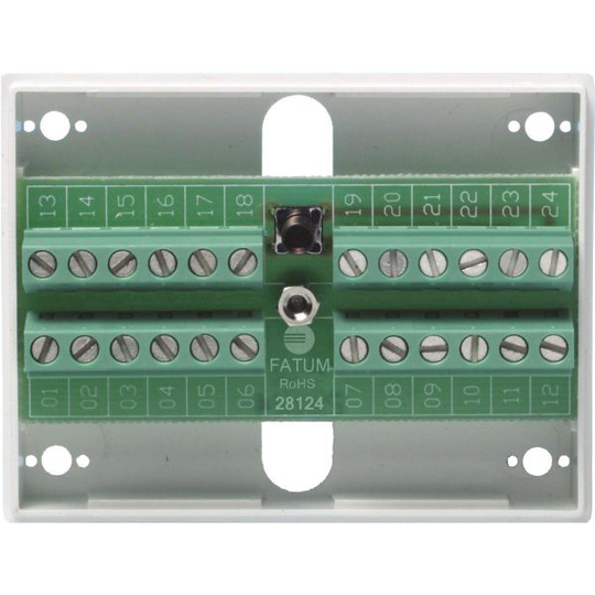Alarmtech Fatum Mini Larmbox 10-polig, skruvmodell Max. 24 dubbla kärnor