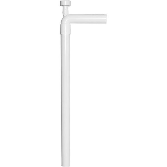 Faluplast 8073205 Utloppsrör 90°, med vakuumventil