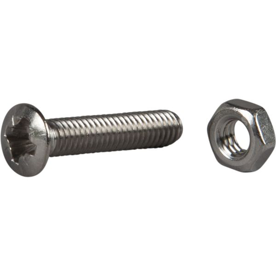 ESSVE 550200 Maskinskruv kullerförsänkt, syrafast A4 M3 x 10 mm, 12-pack