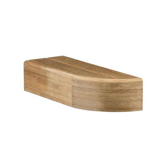 Sauna Sweden Exklusiv lavavslut VB Asp 600 mm, Vänster