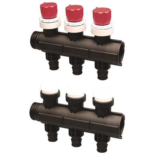 Uponor Pro 1 Q&E Fördelare 20 x 2,0 mm, G25 3 avstick