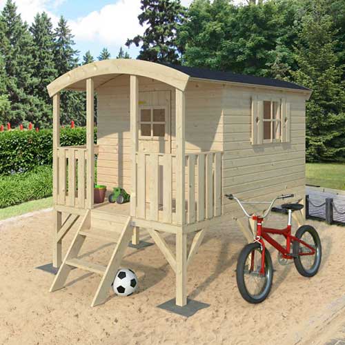 Lekstuga Huck 3,7 m² Papp