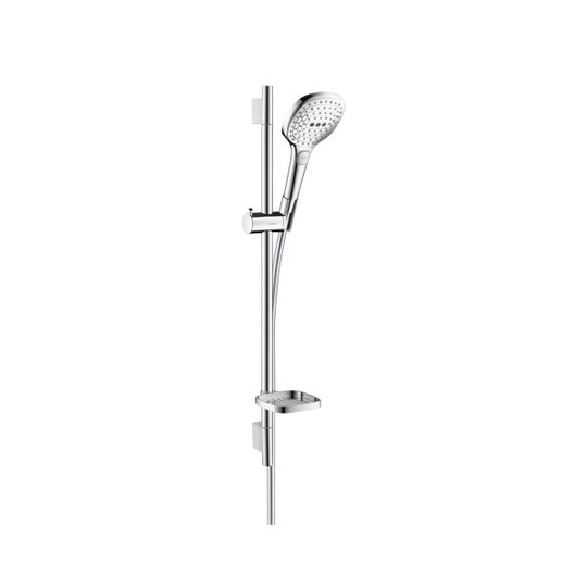 Hansgrohe Raindance Select E121 Duschset 120 mm, krom/vit