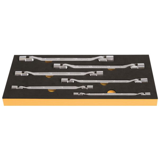 Ironside 100254 Lednyckelsats 6 delar, 8-19 mm