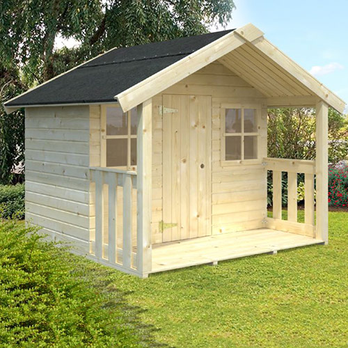 Lekstuga Felix 2,0 m² Shingel, Obehandlad