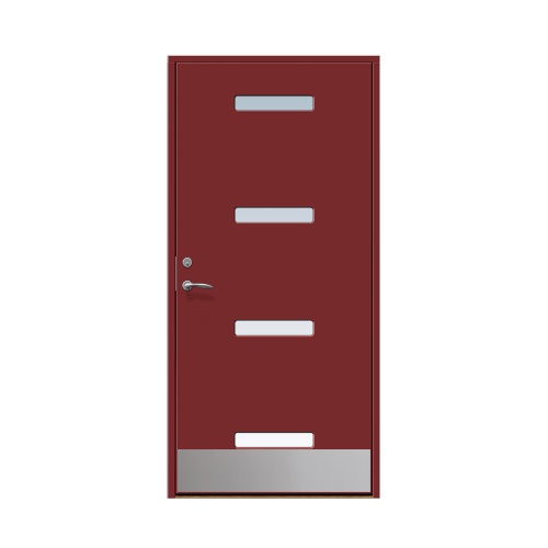 Ytterdörr Stabil Mellby 9 x 20, Högerhängd, Röd