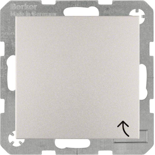 Hager 47241404 Vägguttag 1 vägs, 16 A Silver, 50 Hz