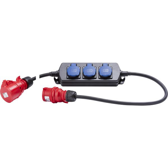 Gelia 4019044021 Grenuttag 400V, 3x230V + 1x400V