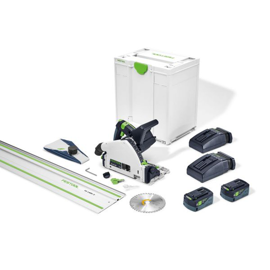Festool TSC 55 5,2 KEBI-Plus/XL-FS Sänksåg med batteri och laddare
