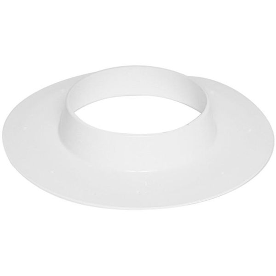 Faluplast 50000 Täckbricka delbar, med krage, vit 130 x 50 mm