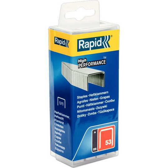 Rapid Nr 53 Fintrådsklammer 6 mm, 5000-pack