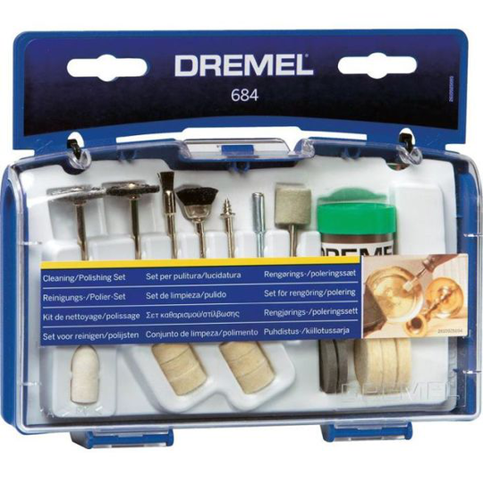 Dremel 684 Rengörings- och poleringssats 20 delar