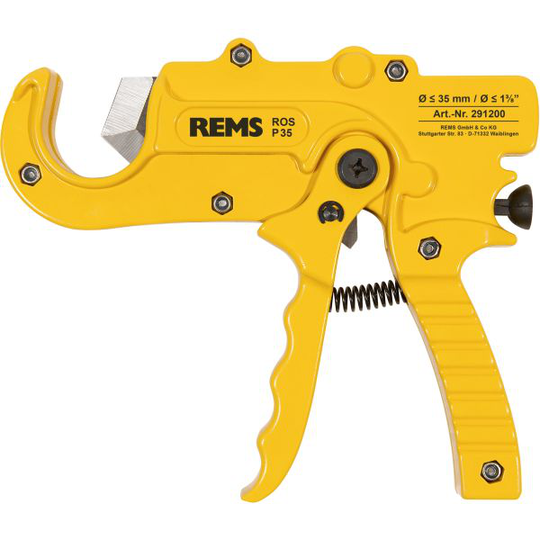 REMS ROS P 35 Plaströrskap för plaströr 35 mm