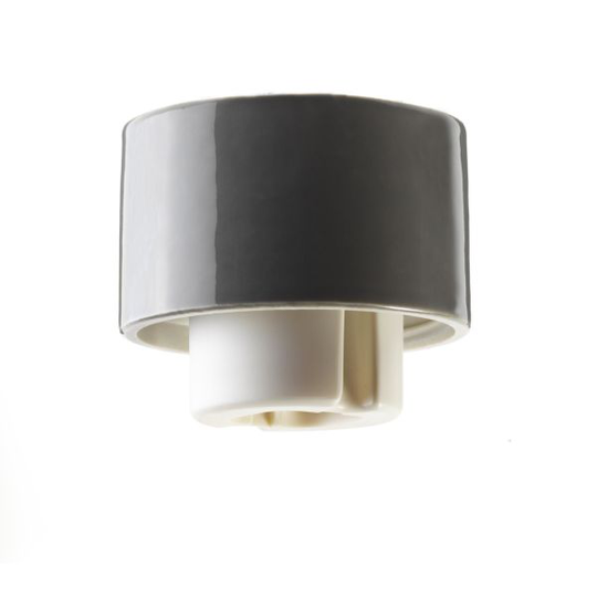 Ifö Electric 55732-400-12 Sockel rak, grå, IP54, G24Q1